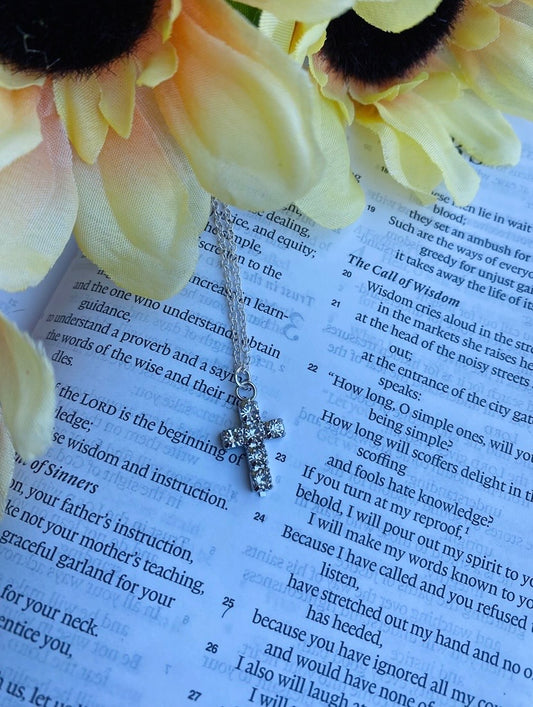 Silver Cross Necklace